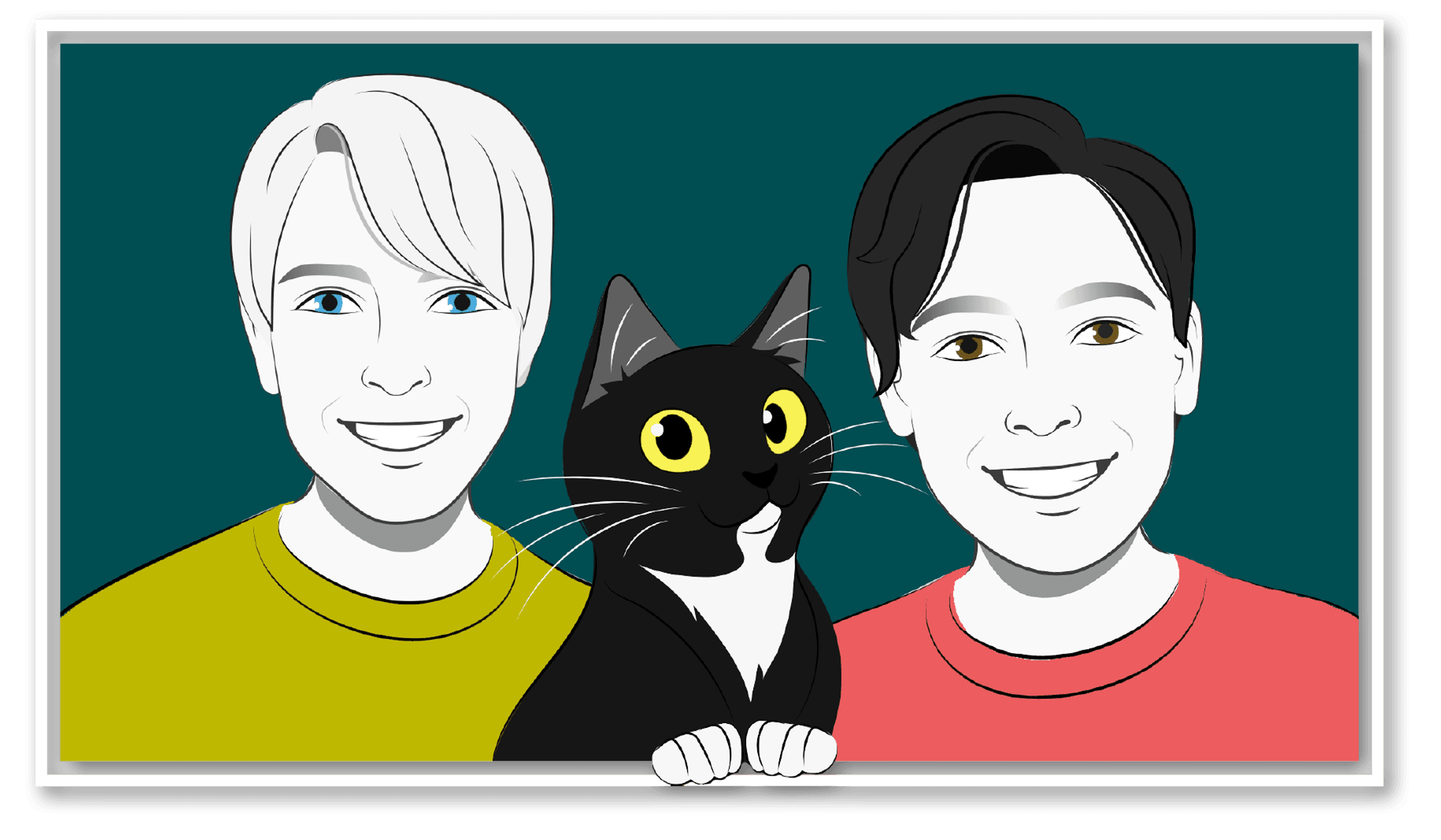 Sam, Justin and Ralphie